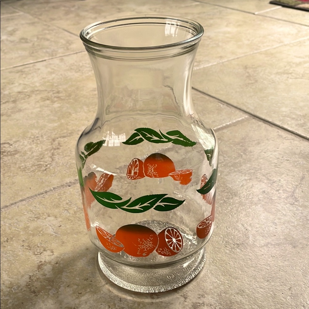 VTG Orange Juice Carafe